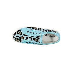 Montana West Leopard Hair-On Canvas Shoes - Montana West World