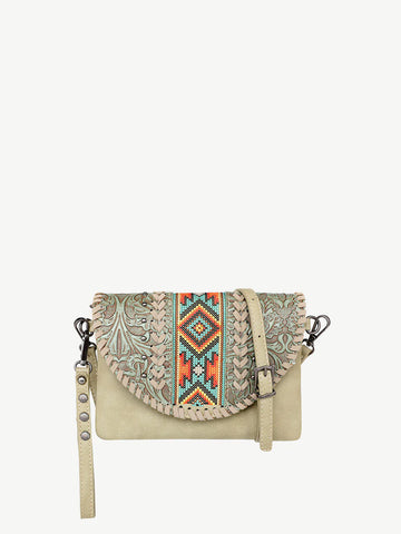 Montana West Floral Embroidered Aztec Crossbody Bag - Montana West World