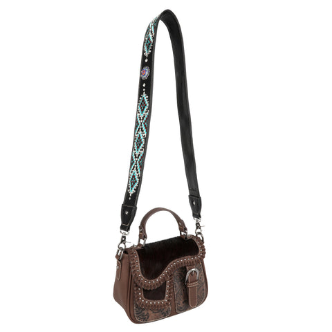 Montana West Embroidered Aztec Crossbody Shoulder Strap - Montana West World