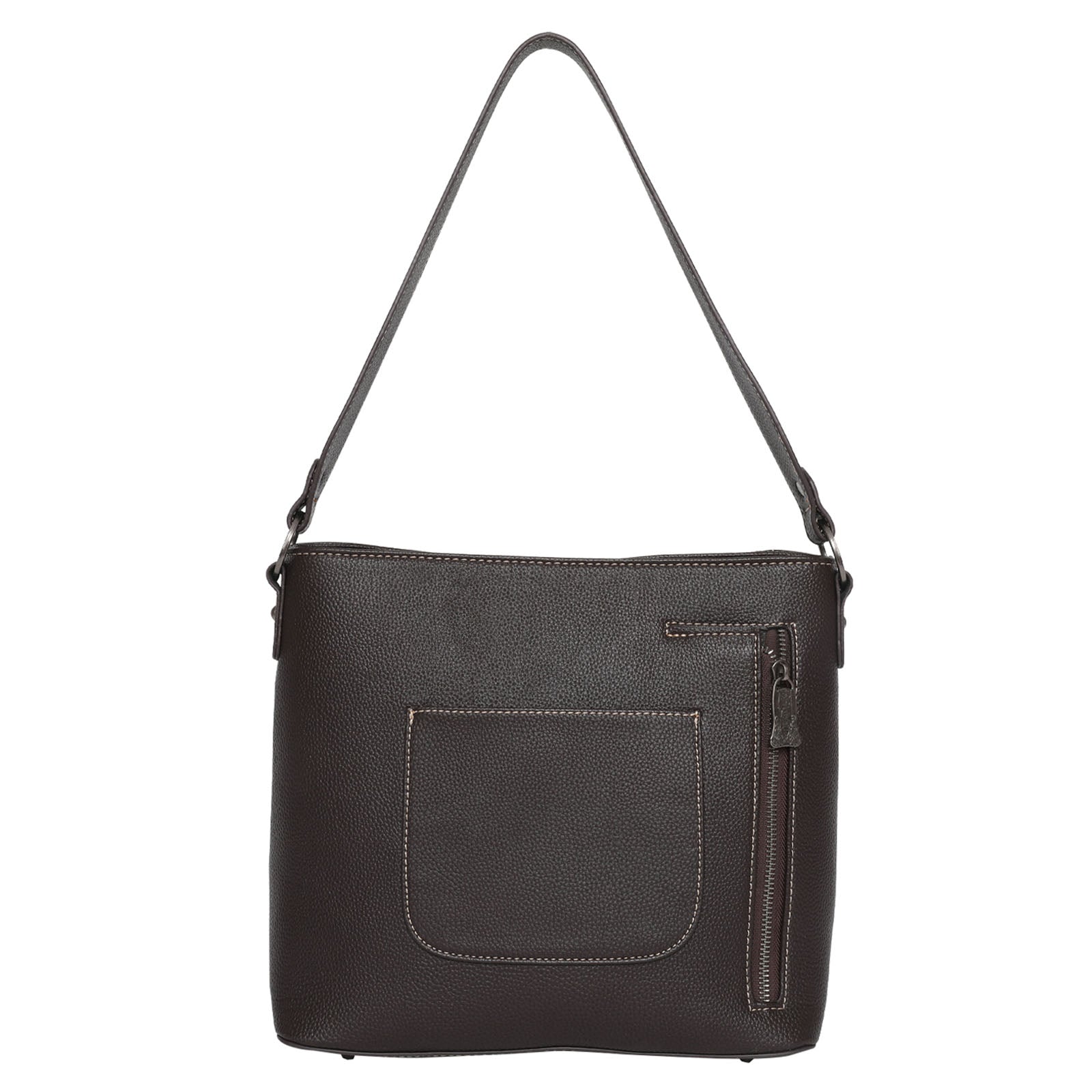 Trinity Ranch Hair-On Cowhide Collection Concealed Carry Tote - Montana West World