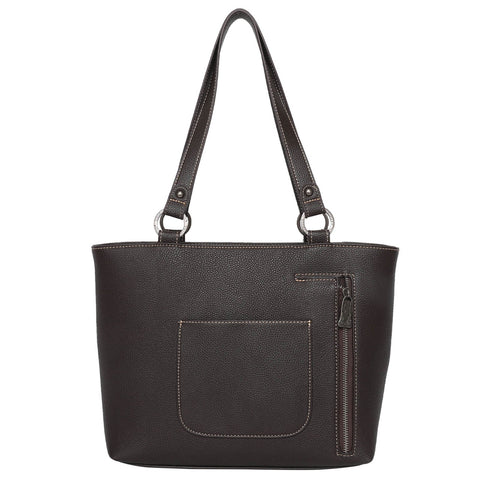 Trinity Ranch Hair-On Cowhide Collection Concealed Carry Tote - Montana West World