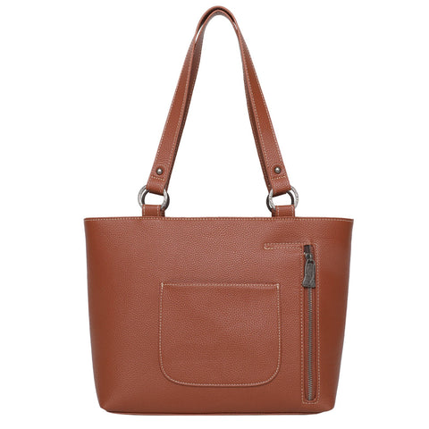 Trinity Ranch Hair-On Cowhide Collection Concealed Carry Tote - Montana West World