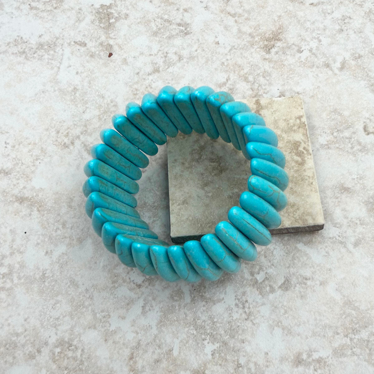 Turquoise Stone Bracelet - Montana West World