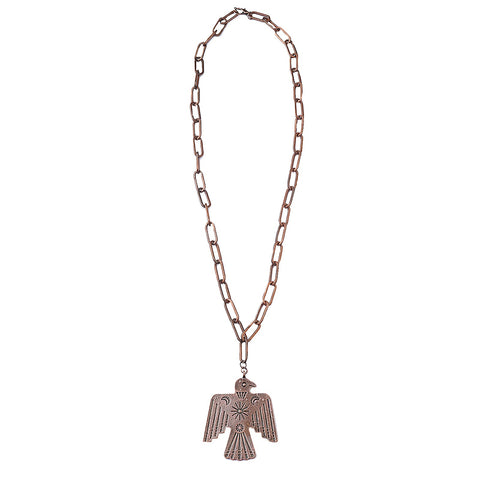 Montana West Copper Thunderbird Pendant Necklace - Montana West World