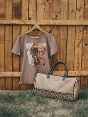 Montana West Aztec Tooled Collection Weekender Bag - Montana West World