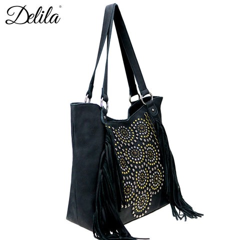 Delila 100% Genuine Leather Collection Tote - Montana West World