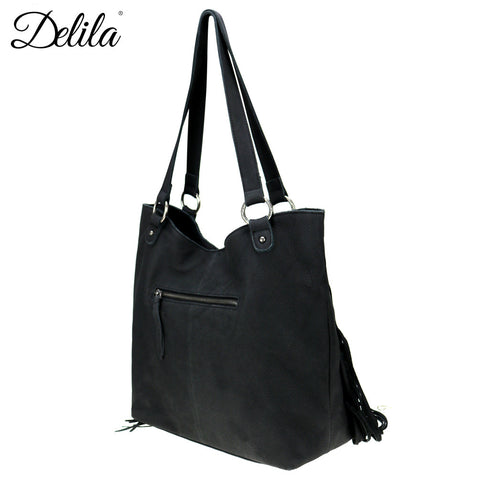 Delila 100% Genuine Leather Collection Tote - Montana West World