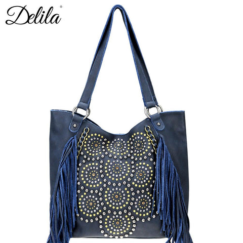 Delila 100% Genuine Leather Collection Tote - Montana West World