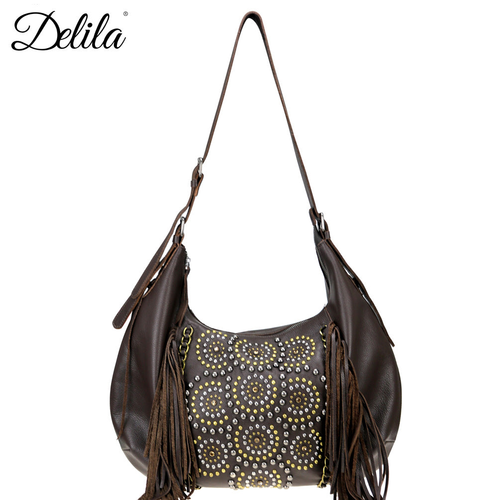 Delila 100% Genuine Leather Collection Hobo - Montana West World