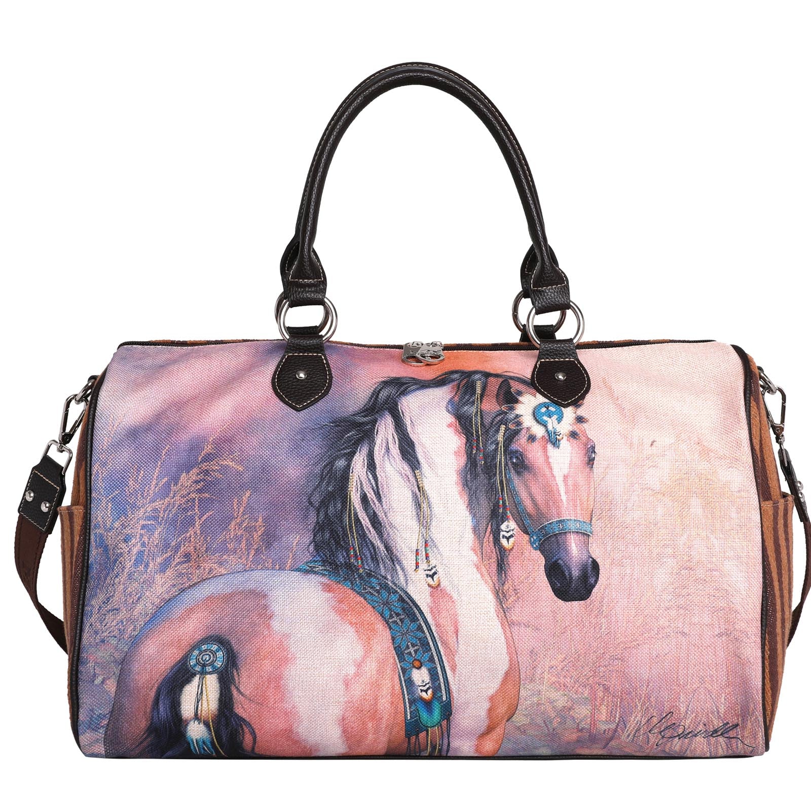 Montana West Horse Canvas Weekender Bag - Montana West World