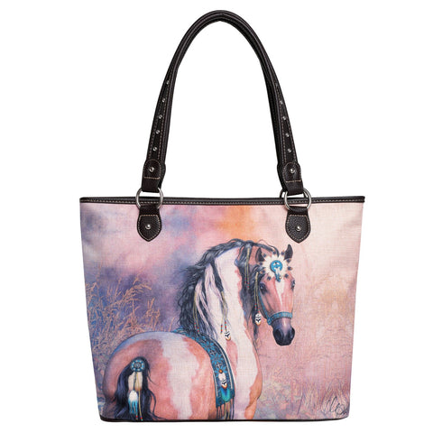 Montana West Horse Canvas Tote Bag - Montana West World