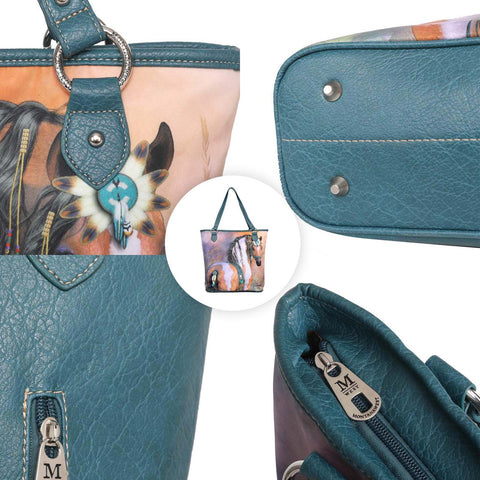 Montana West Horse Concealed Carry Tote - Montana West World