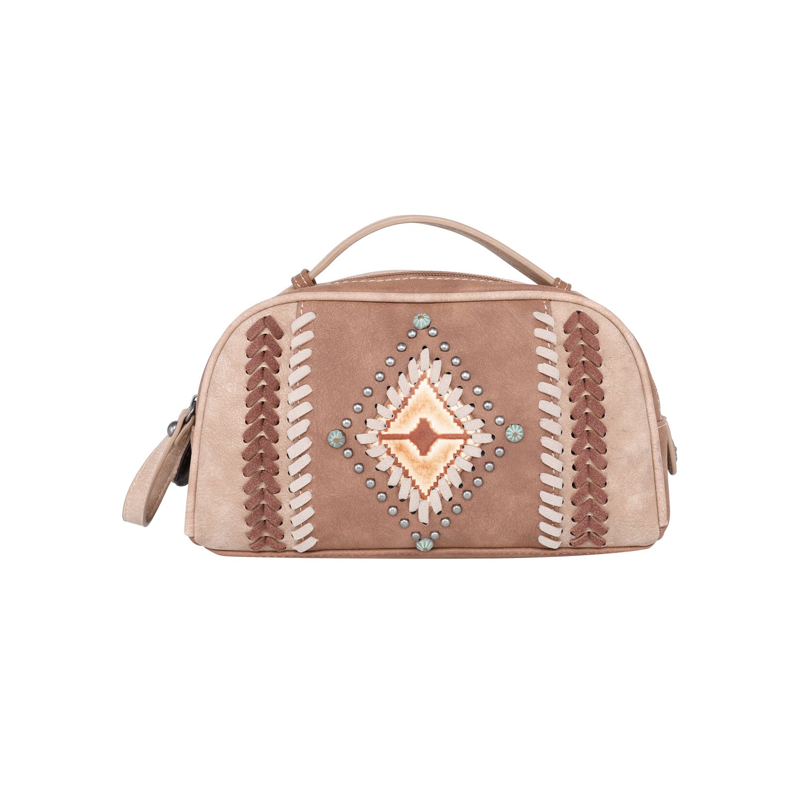 Montana West Aztec Embossed Western Multi Purpose Travel Pouch - Montana West World