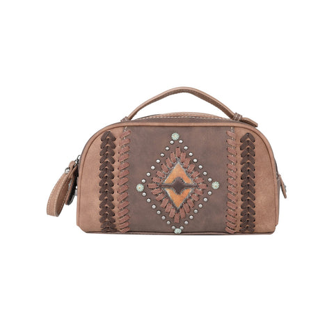 Montana West Aztec Embossed Western Multi Purpose Travel Pouch - Montana West World