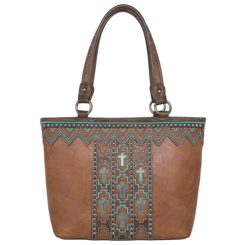 Montana West Concho Collection Concealed Carry Tote - Montana West World