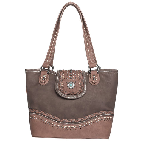 Montana West Concho Collection Concealed Carry Tote - Montana West World