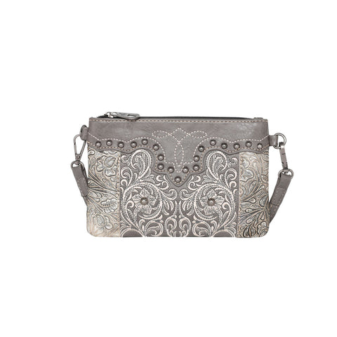 Montana West Floral Embroidered Crossbody Clutch - Montana West World