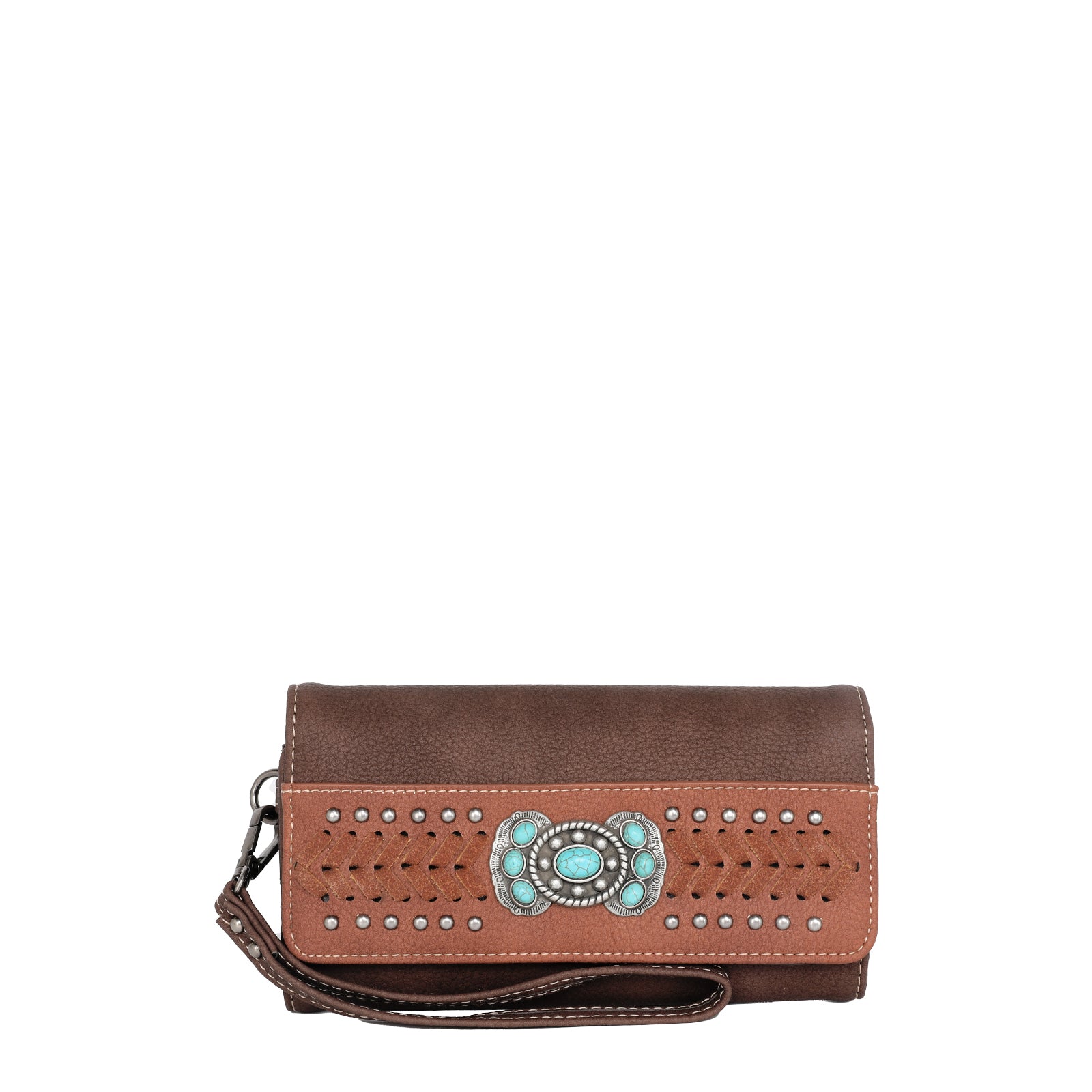 Montana West Stone Concho Collection Wallet - Montana West World