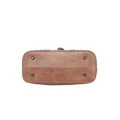 Montana West Buckle Whipstitch Studded Concealed Carry Hobo - Montana West World