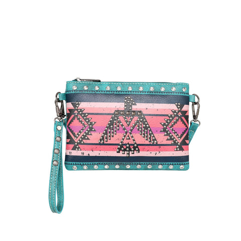 Montana West Aztec Thunderbird Crossbody Clutch - Montana West World