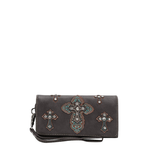 Montana West Embroidered Spiritual Collection Wallet - Montana West World