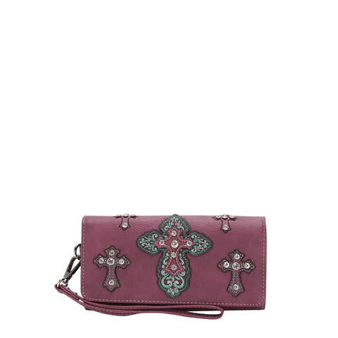 Montana West Embroidered Spiritual Collection Wallet - Montana West World