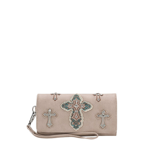 Montana West Embroidered Spiritual Collection Wallet - Montana West World