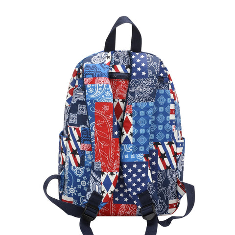 Montana West Patriotic Patchwork Backpack - Montana West World