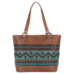 Montana West Whipstitch Colorblock Concealed Carry Tote - Montana West World