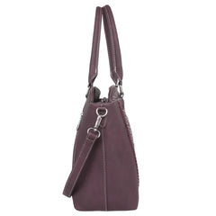 Montana West Laser Cut-out Swirl Concealed Carry Crossbody Tote - Montana West World