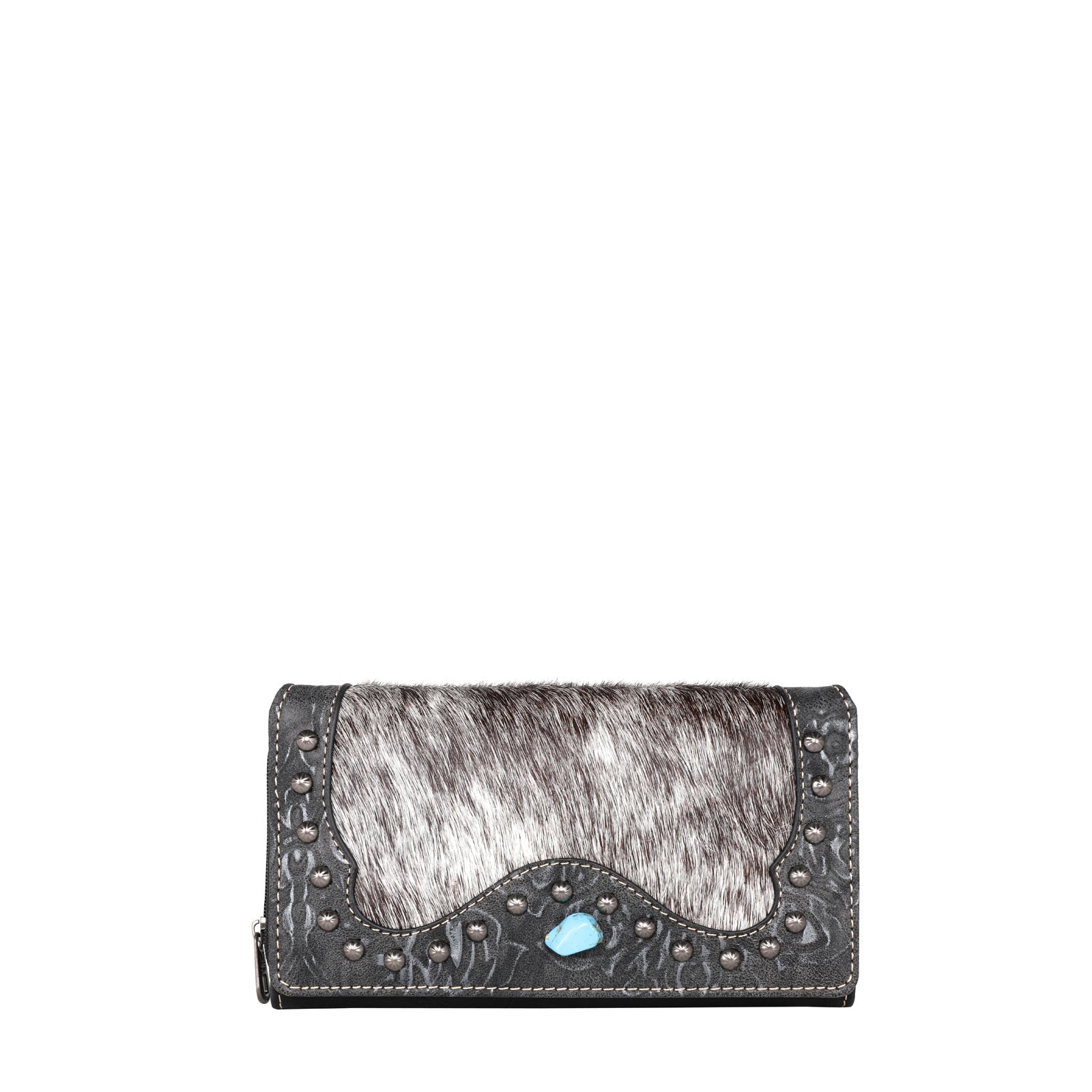 Montana West Hair-On Cowhide Wallet - Montana West World