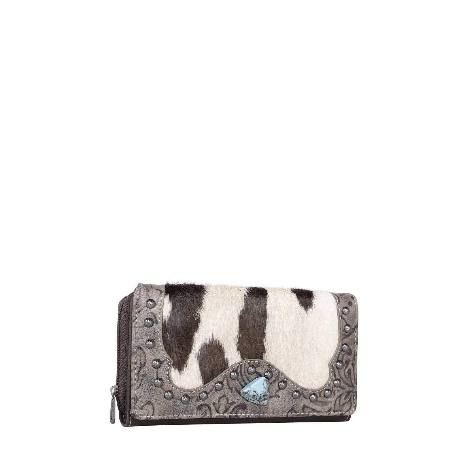 Montana West Hair-On Cowhide Wallet - Montana West World