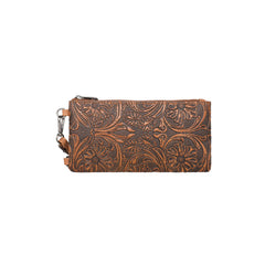 Montana West Floral Embossed Crossbody Phone Wristlet - Montana West World