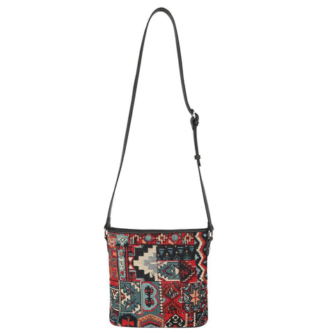 Montana West Western Pattern Print Canvas Crossbody - Montana West World