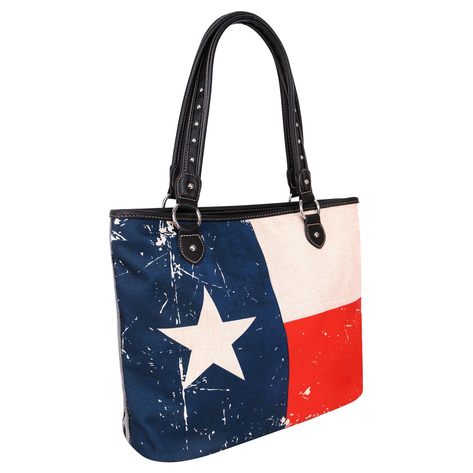 Texas Flag Canvas Tote Bag - Montana West World