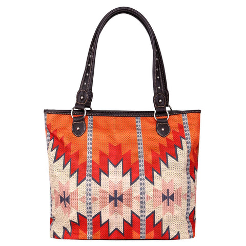 Montana West Aztec Canvas Tote Bag - Montana West World