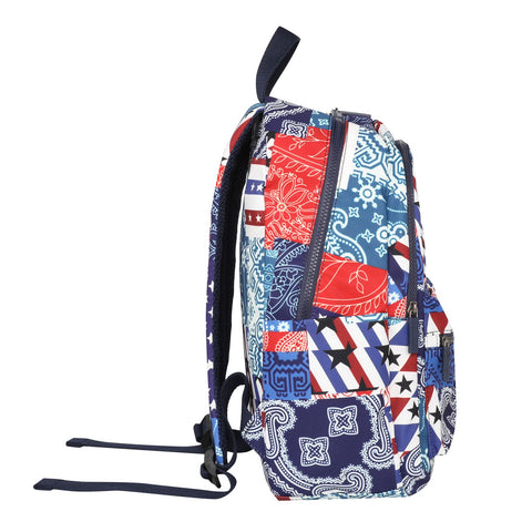 Montana West Starts Stripes Paisley Print Backpack - Montana West World