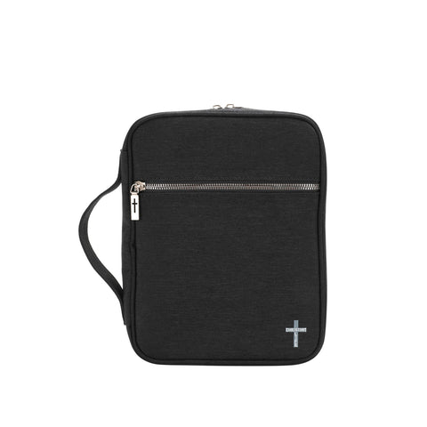 Montana West Black Canvas Bible Cover - Montana West World