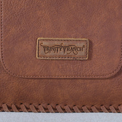 Trinity Ranch Hand-Tie Fringe Concealed Carry Hobo Shoulder Bag - Montana West World