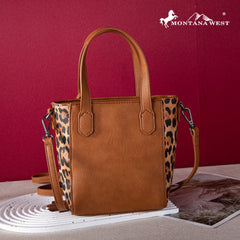 Montana West Floral Embossed Leopard Collection Bag - Montana West World