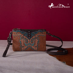 Montana West Embroidered Collection Clutch/Crossbody - Montana West World