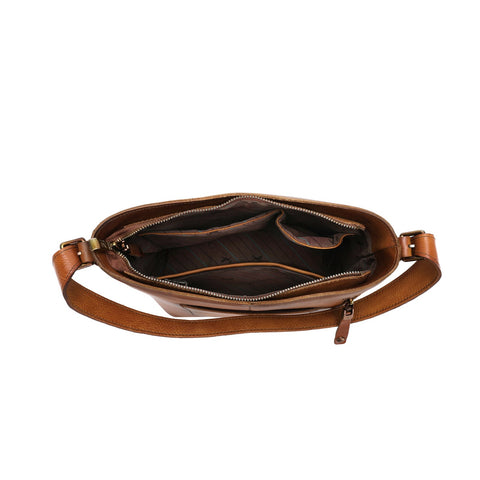 Montana West Whipstitch Genuine Leather Hobo Bag - Montana West World