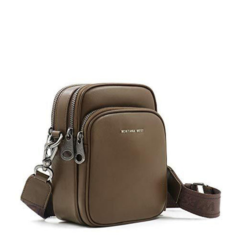 Montana West Genuine Leather Crossbody Shoulder Bag - Montana West World