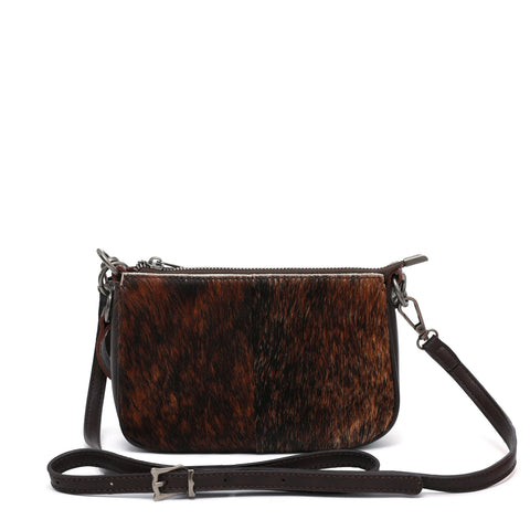 Montana West 100% Genuine Leather Calf Hair Crossbody bag - Montana West World