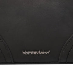 Montana West Genuine Leather Buckle Mini Tote Crossbody Bag - Montana West World