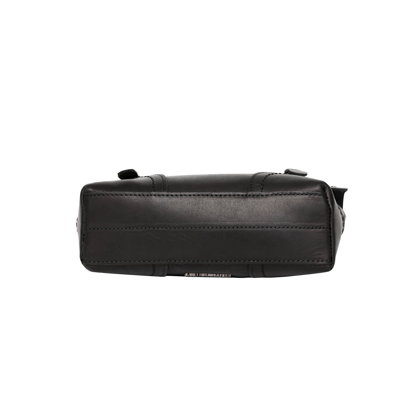 Montana West Genuine Leather Buckle Mini Tote Crossbody Bag - Montana West World