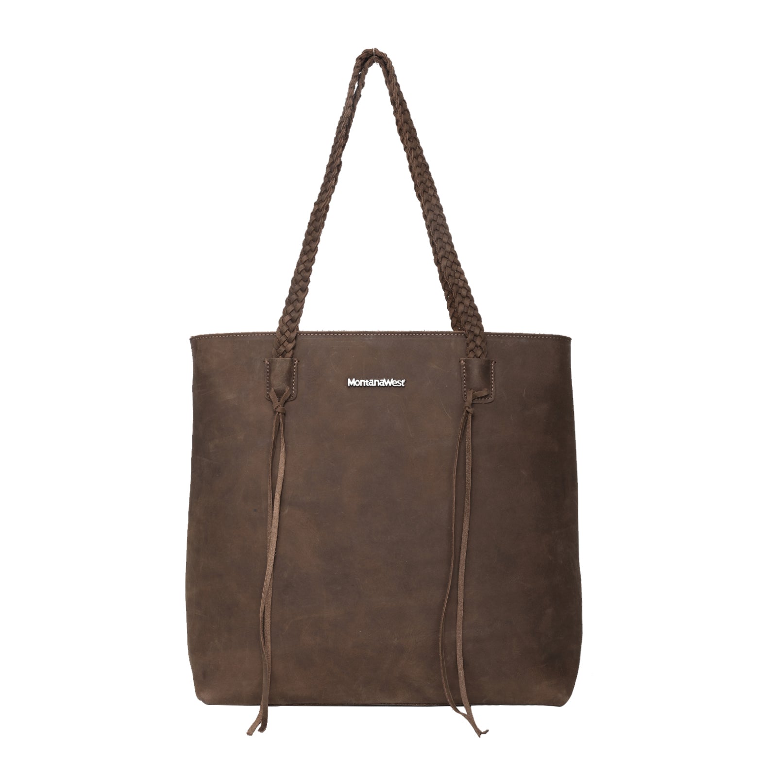 Montana West Concealed Carry Real Leather Tote - Montana West World
