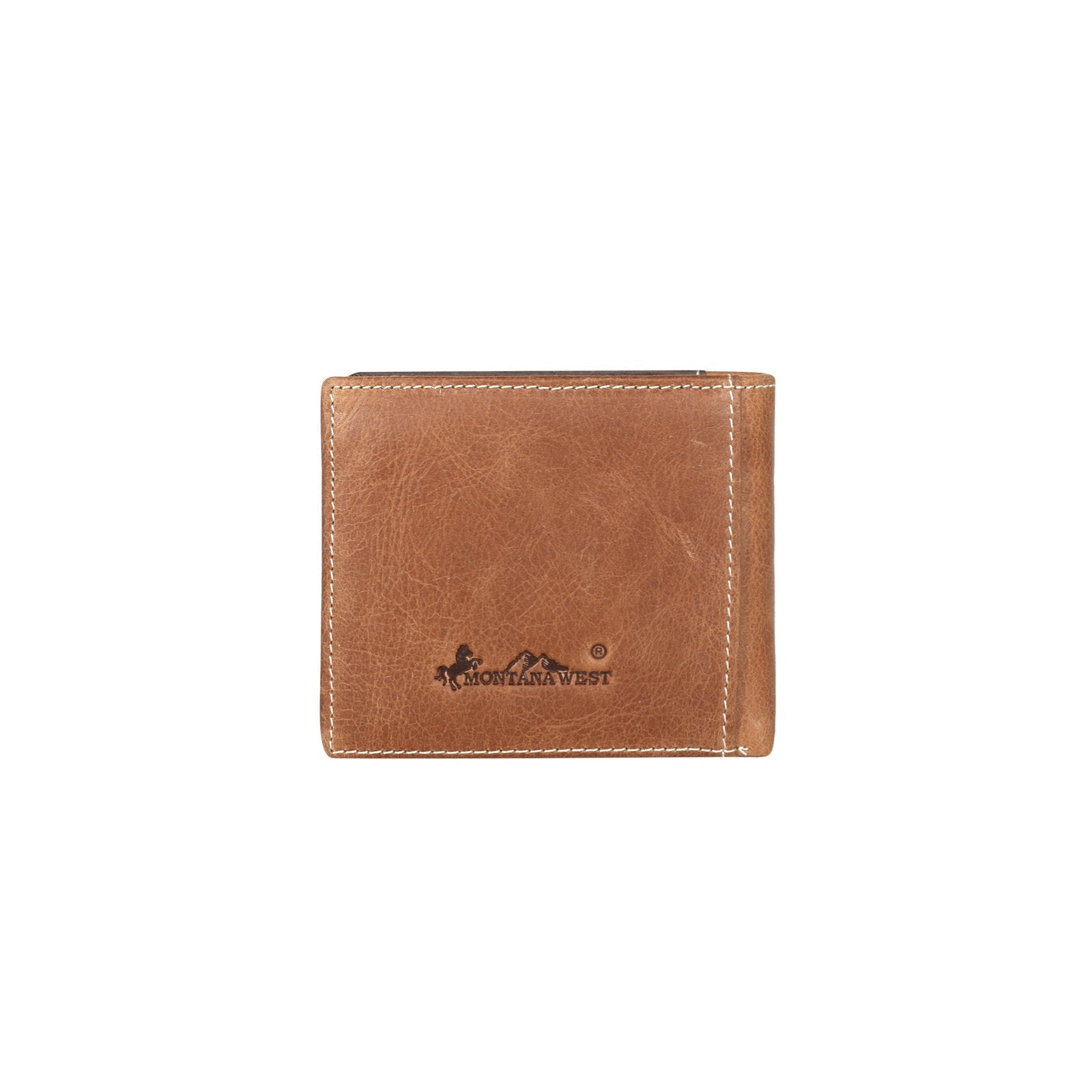 Montana West Genuine Hair-On Leather Men's Wallet - Montana West World