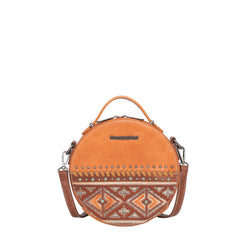 Montana West Aztec Tooled Crossbody Circle Bag - Montana West World