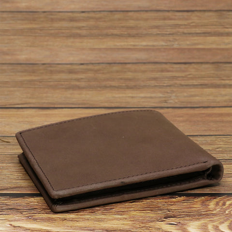 Montana West Genuine Leather Men's Bi-Fold Wallet - Montana West World